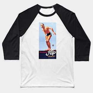 Heinzelmann Flip Swim Wear Art Deco Vintage Advertisement Baseball T-Shirt